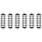 10" Black Replacement Train Set Track Pieces, 12ct.